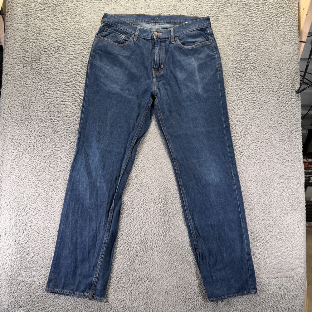 Old Navy Jeans Mens 36x36 Blue Cotton Denim Straight Travel Utility Workwear